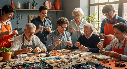 handmade jewelry making