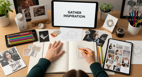 jewelry inspiration gathering