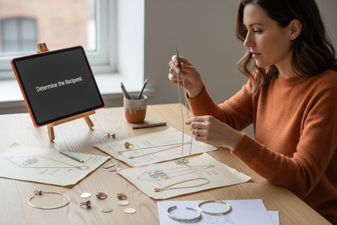 personalize jewelry recipient style