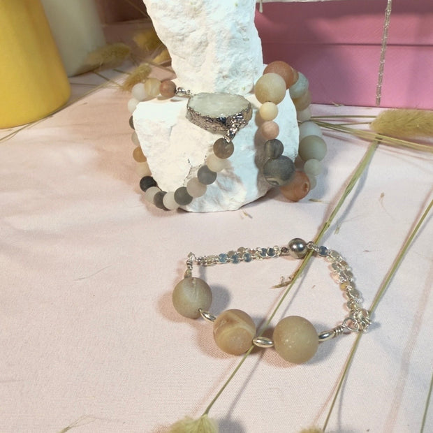 Sarah bracelet stack