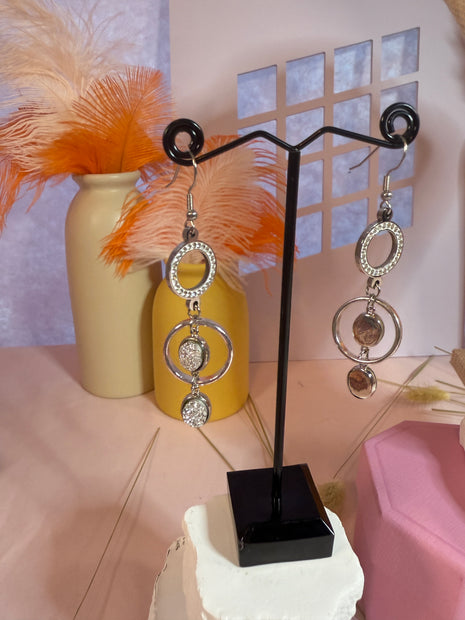 Desi Silver Earrings