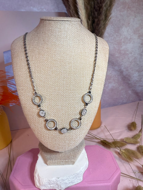 Desi Silver Necklace