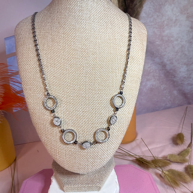 Desi Silver Necklace