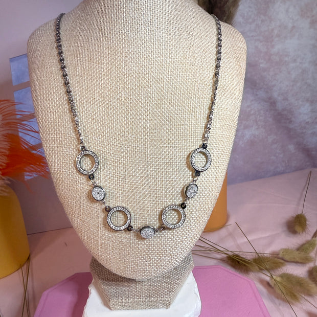 Desi Silver Necklace